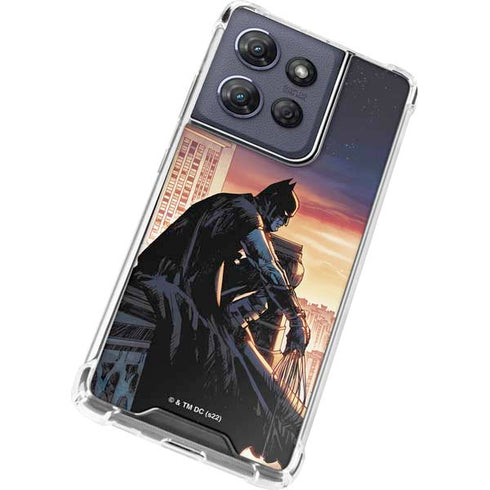 DC Comics Batman War on Crime Cover (Brazil) Moto G 5G (2025) Clear Case